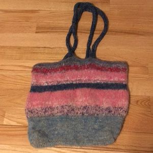 Brand new hand made felted tote bag